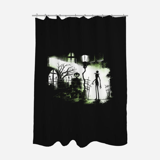 The Exorcism Before Christmas-None-Polyester-Shower Curtain-zascanauta