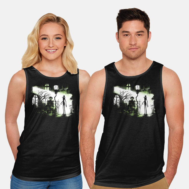 The Exorcism Before Christmas-Unisex-Basic-Tank-zascanauta