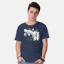 The Exorcism Before Christmas-Mens-Basic-Tee-zascanauta