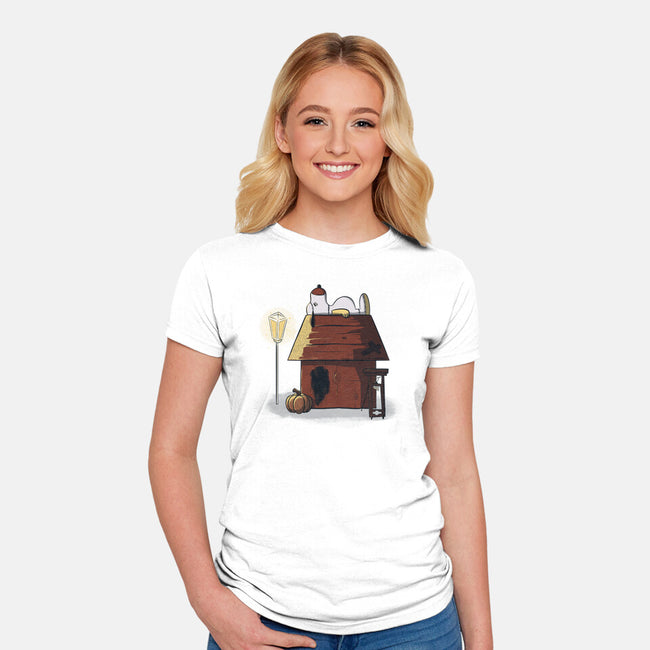 Sweet Home-Womens-Fitted-Tee-OnlyColorsDesigns