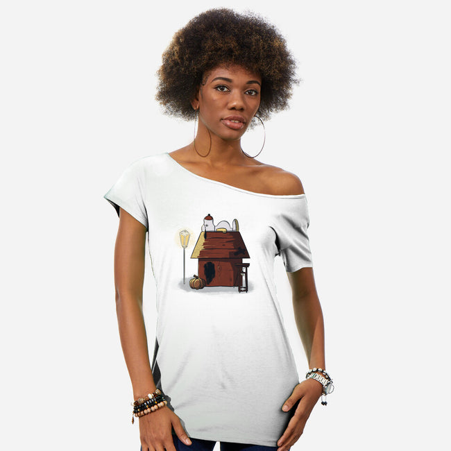 Sweet Home-Womens-Off Shoulder-Tee-OnlyColorsDesigns