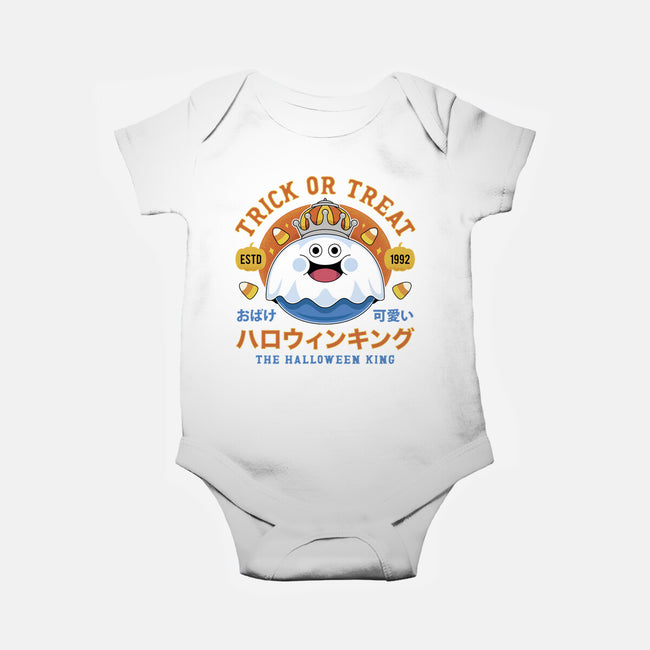 King Slime Halloween-Baby-Basic-Onesie-LAGELANTEE