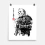 Crystal Lake Killer Sumi-e-None-Matte-Poster-DrMonekers