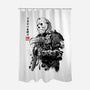 Crystal Lake Killer Sumi-e-None-Polyester-Shower Curtain-DrMonekers