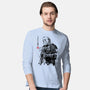 Crystal Lake Killer Sumi-e-Mens-Long Sleeved-Tee-DrMonekers