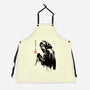 Woodsboro Killer Sumi-e-Unisex-Kitchen-Apron-DrMonekers