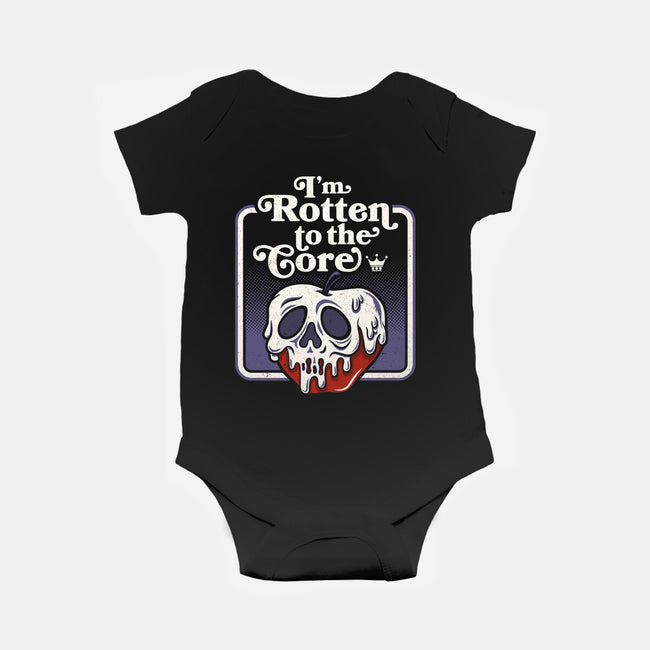 Rotten To The Core-Baby-Basic-Onesie-Nemons