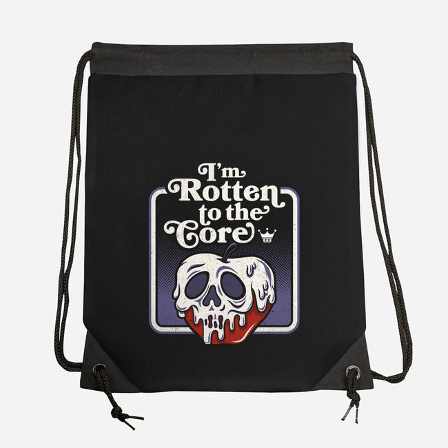 Rotten To The Core-None-Drawstring-Bag-Nemons