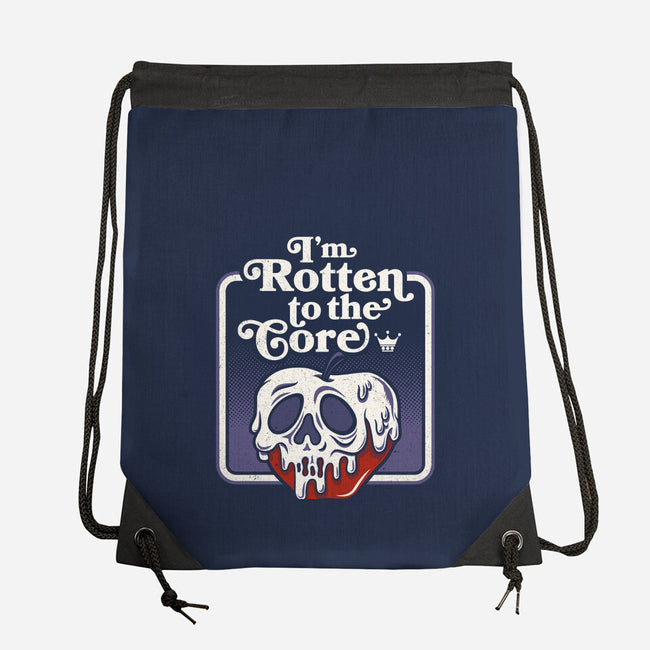 Rotten To The Core-None-Drawstring-Bag-Nemons