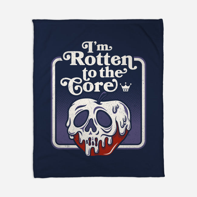 Rotten To The Core-None-Fleece-Blanket-Nemons