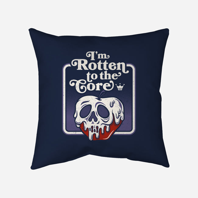 Rotten To The Core-None-Removable Cover w Insert-Throw Pillow-Nemons