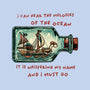 Pirate Ship In A Bottle-Mens-Basic-Tee-glitchygorilla