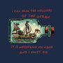 Pirate Ship In A Bottle-None-Drawstring-Bag-glitchygorilla