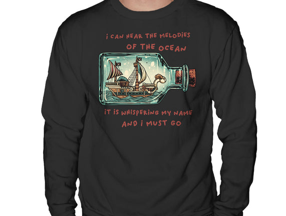 Pirate Ship In A Bottle