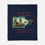 Pirate Ship In A Bottle-None-Fleece-Blanket-glitchygorilla