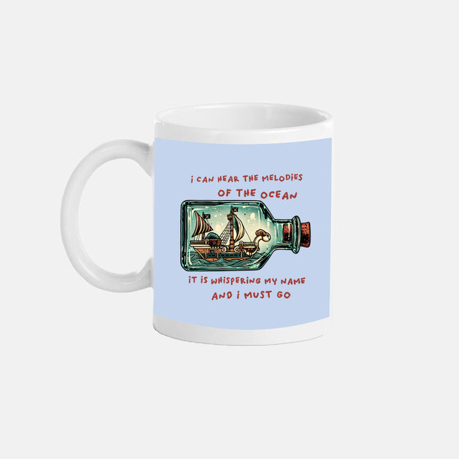 Pirate Ship In A Bottle-None-Mug-Drinkware-glitchygorilla