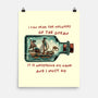 Pirate Ship In A Bottle-None-Matte-Poster-glitchygorilla