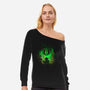 Master Art-Womens-Off Shoulder-Sweatshirt-Donnie