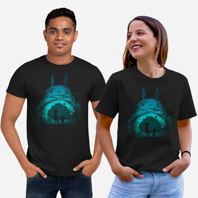 Forest Spirit-Unisex-Basic-Tee-Donnie