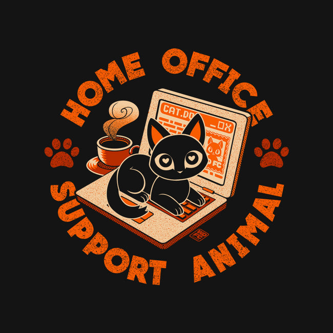 Home Office Animal Support-Unisex-Crew Neck-Sweatshirt-worlddominationforcats