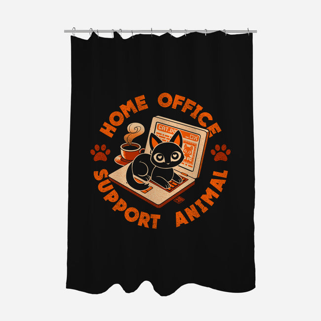 Home Office Animal Support-None-Polyester-Shower Curtain-worlddominationforcats