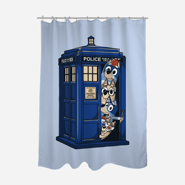 Family Of Dogtors-None-Polyester-Shower Curtain-retrodivision