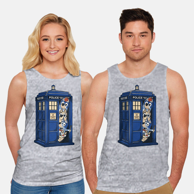 Family Of Dogtors-Unisex-Basic-Tank-retrodivision