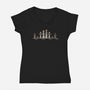 Grail Of Chess-Womens-V-Neck-Tee-erion_designs