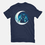 Dragon Moon Star-Unisex-Basic-Tee-Vallina84