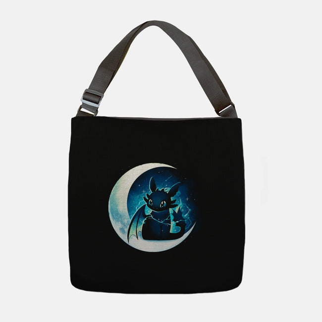 Dragon Moon Star-None-Adjustable Tote-Bag-Vallina84