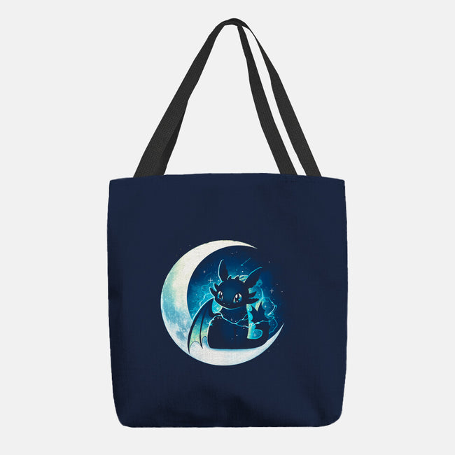 Dragon Moon Star-None-Basic Tote-Bag-Vallina84