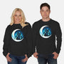 Dragon Moon Star-Unisex-Crew Neck-Sweatshirt-Vallina84