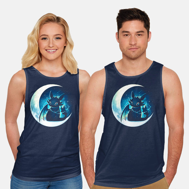 Dragon Moon Star-Unisex-Basic-Tank-Vallina84