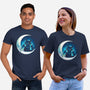 Dragon Moon Star-Unisex-Basic-Tee-Vallina84