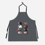 Scary Hippo-Unisex-Kitchen-Apron-Vallina84