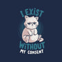 I Exist Without My Consent-Mens-Long Sleeved-Tee-eduely