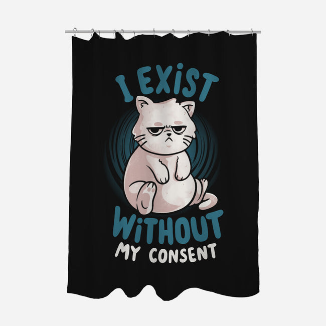 I Exist Without My Consent-None-Polyester-Shower Curtain-eduely