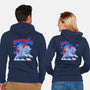 Small Paws Big Heart-Unisex-Zip-Up-Sweatshirt-Hafaell