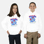 Small Paws Big Heart-Youth-Pullover-Sweatshirt-Hafaell