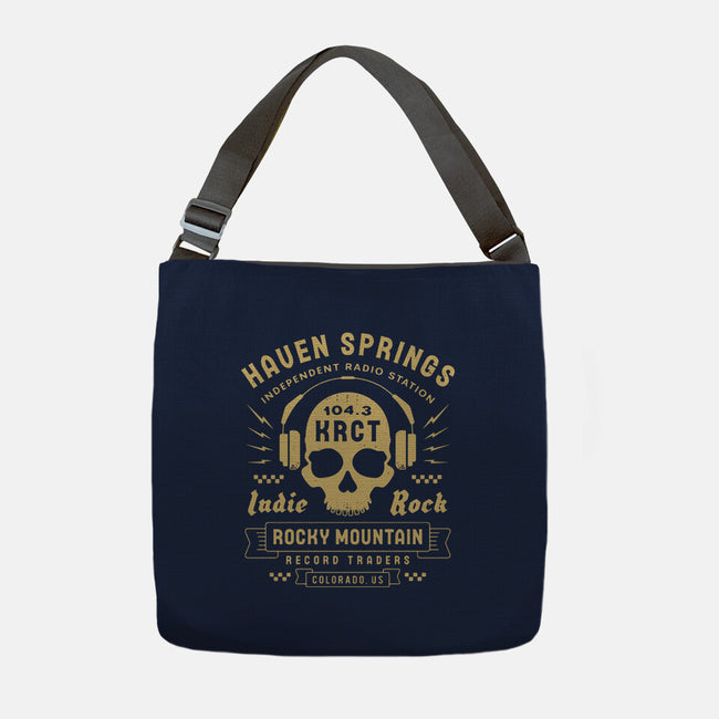 Haven Springs Radio Emblem-None-Adjustable Tote-Bag-LAGELANTEE