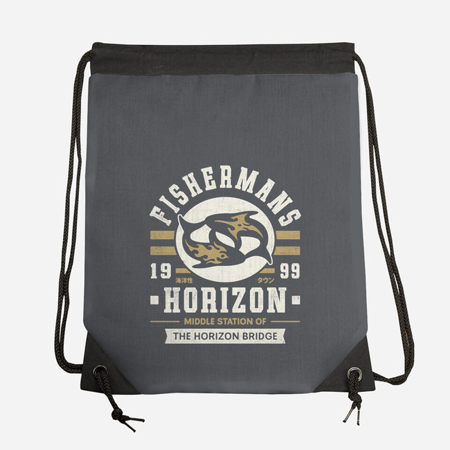 Fishermans Horizon Crest-None-Drawstring-Bag-LAGELANTEE