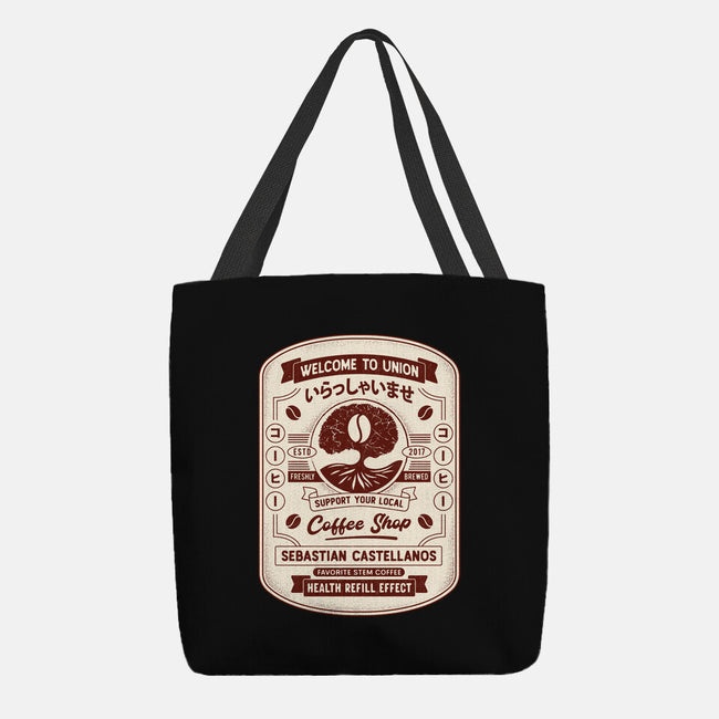 Immersive Mental World Coffee Crest-None-Basic Tote-Bag-LAGELANTEE