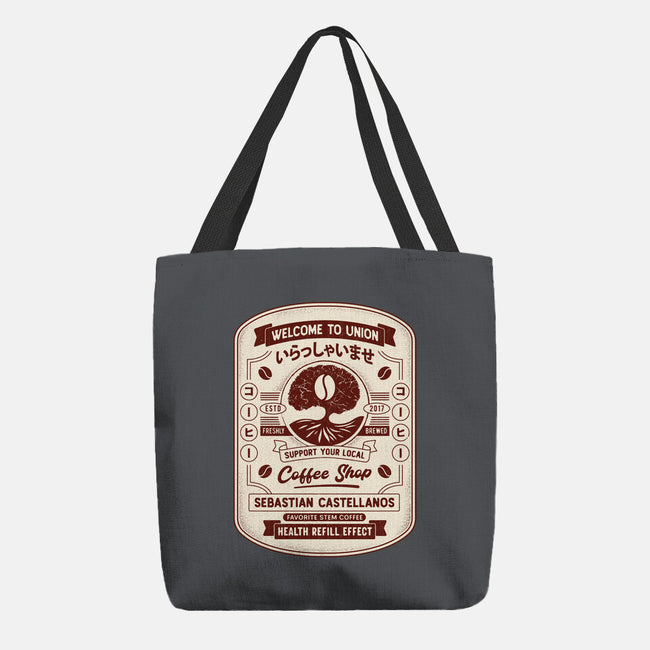 Immersive Mental World Coffee Crest-None-Basic Tote-Bag-LAGELANTEE