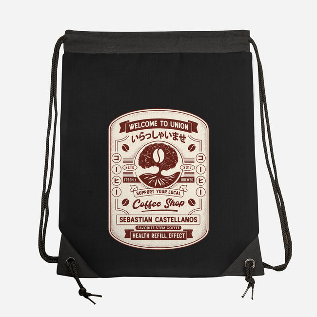 Immersive Mental World Coffee Crest-None-Drawstring-Bag-LAGELANTEE