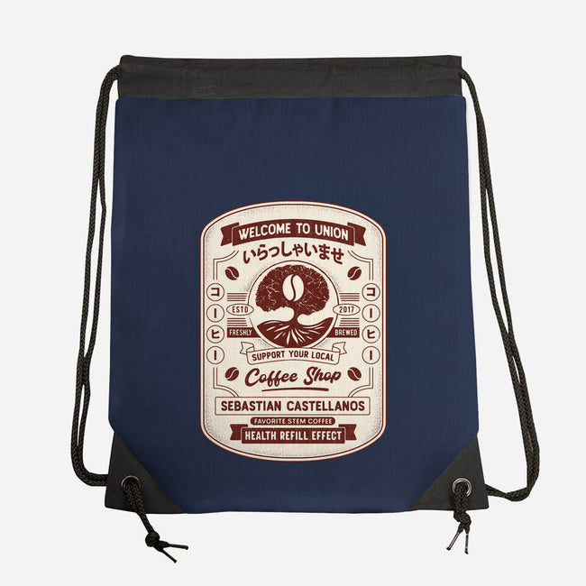 Immersive Mental World Coffee Crest-None-Drawstring-Bag-LAGELANTEE