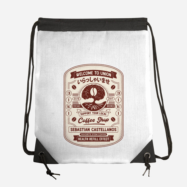 Immersive Mental World Coffee Crest-None-Drawstring-Bag-LAGELANTEE