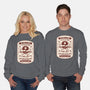 Immersive Mental World Coffee Crest-Unisex-Crew Neck-Sweatshirt-LAGELANTEE