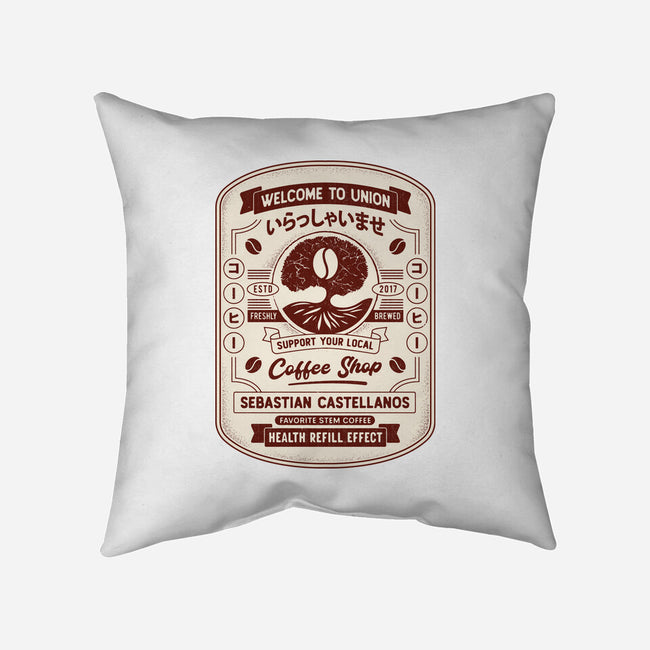 Immersive Mental World Coffee Crest-None-Removable Cover w Insert-Throw Pillow-LAGELANTEE