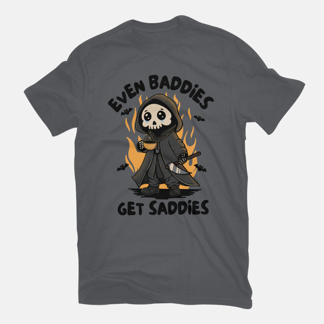 Even Baddies Get Saddies-Womens-Basic-Tee-Trendlory