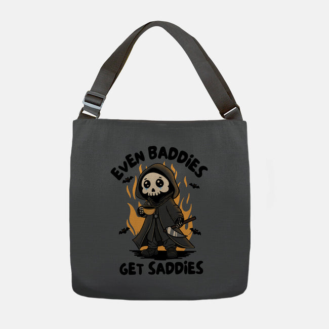 Even Baddies Get Saddies-None-Adjustable Tote-Bag-Trendlory